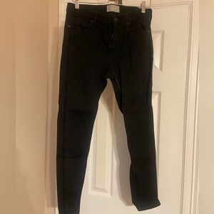 NWOT Everlane straight leg black jeans